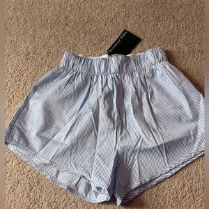 Recreational habits Blue Stripe boxer shorts